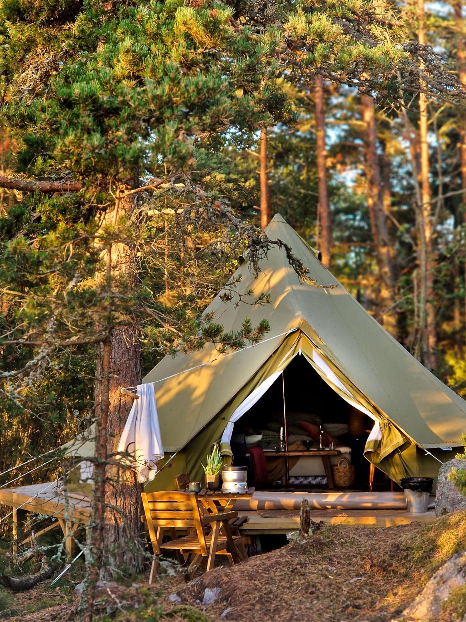 Braennskaer Cottages & Glamping Паргас Екстериор снимка